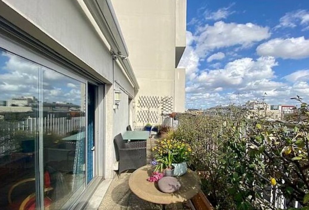 Terrasse sur les toits